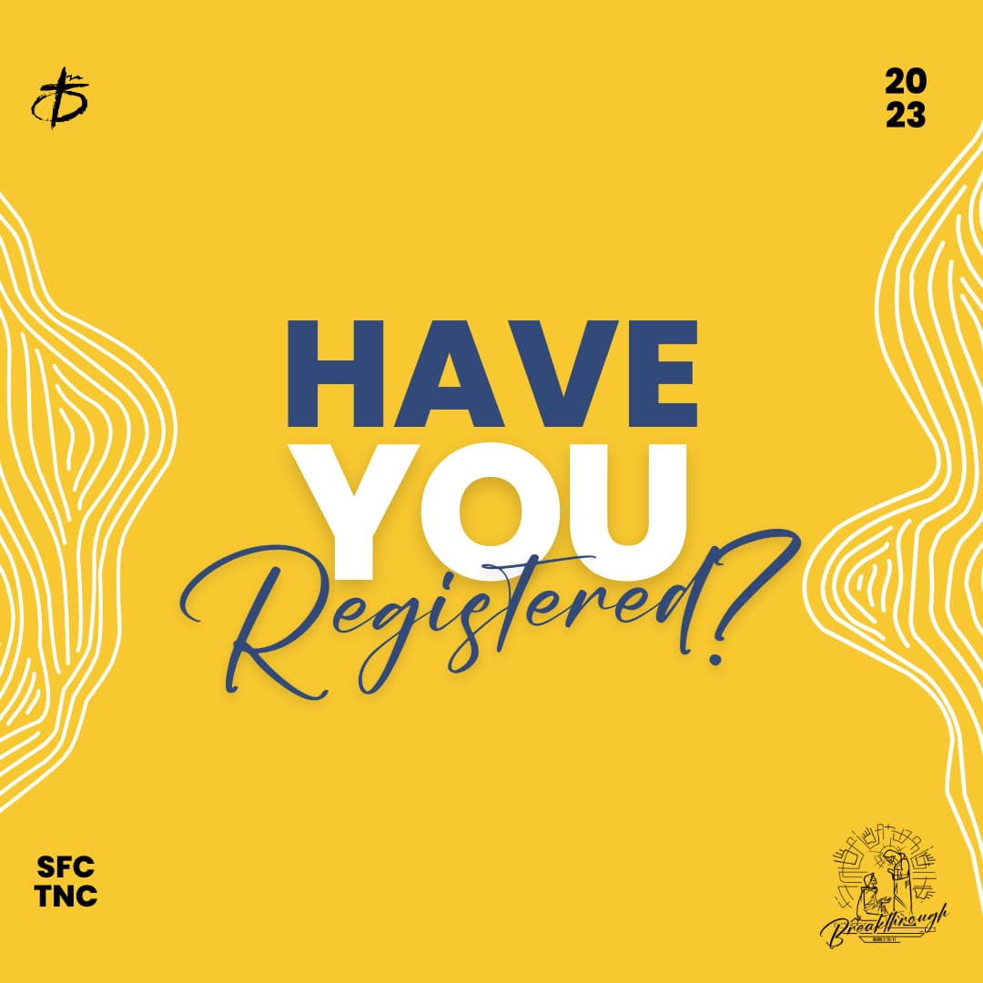 Have you registered?